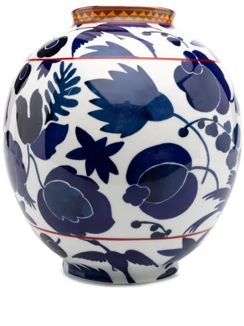 La DoubleJ big Wildbird Blu porcelain vase Blue VAS0002CER001CER01BU03