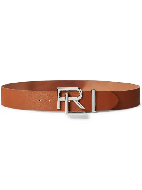 Ralph Lauren Collection logo-buckle belt Brown 408935071001