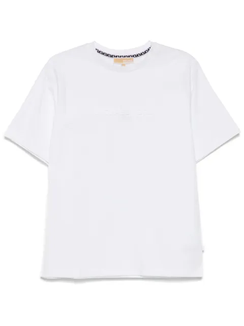 Michael Michael Kors logo-embossed T-shirt White MR551QA1V2