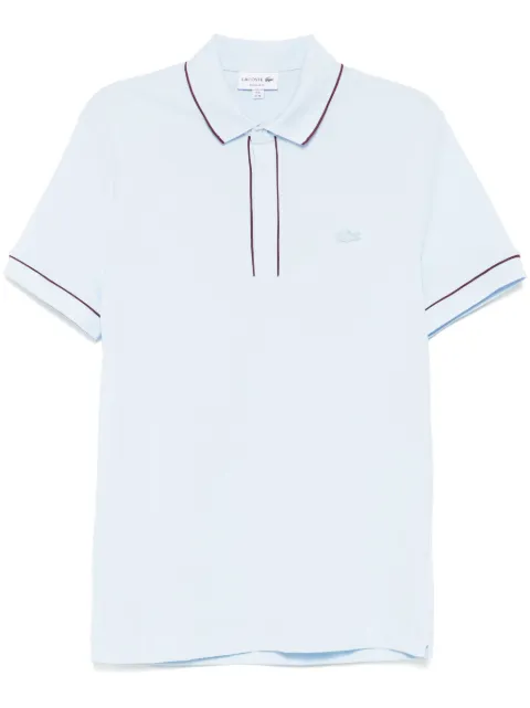 Lacoste stretch piqué polo shirt Blue PH8184