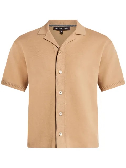 Michael Kors double knit shirt Neutrals CR560BVFE5