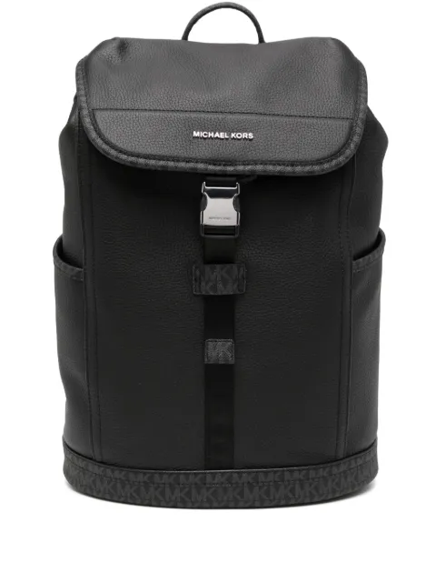 Michael Kors slim flap backpack Black 33R5LHDB8L