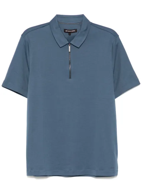 Michael Kors sleek polo shirt Blue CR552FRC93