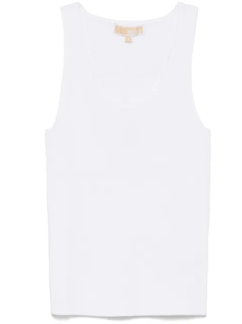 Michael Michael Kors racer-back tank top White MR5615433D