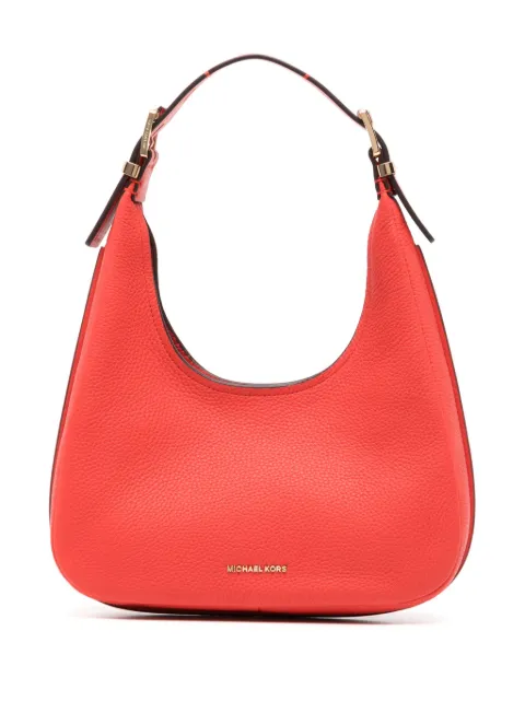 Michael Kors logo patch shoulder bag Red 30F4GY5H1L