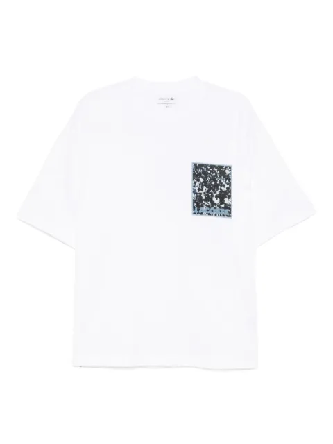 Lacoste graphic-print T-shirt White TH0584