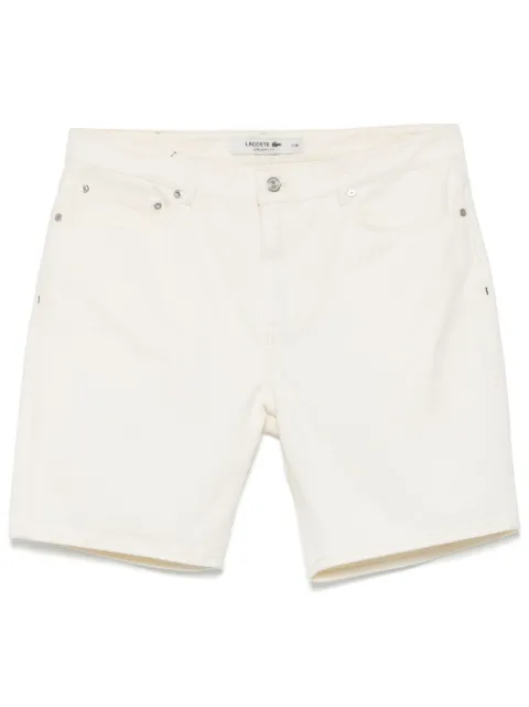 Lacoste Denim Bermuda shorts White FH9932