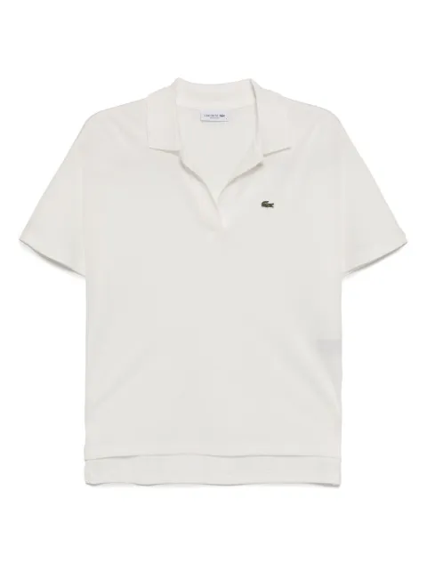 Lacoste fluid piqué polo top White PF1123