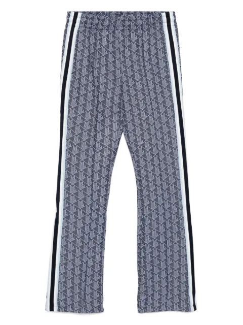 Lacoste monogram print flared trousers Black XF9313