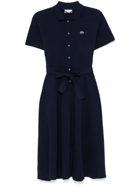 Lacoste mini-piqué polo dress Blue EF9621