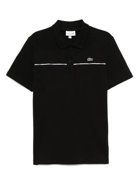 Lacoste Regular Fit Logo Trim L.12.12 polo shirt Black PH9863