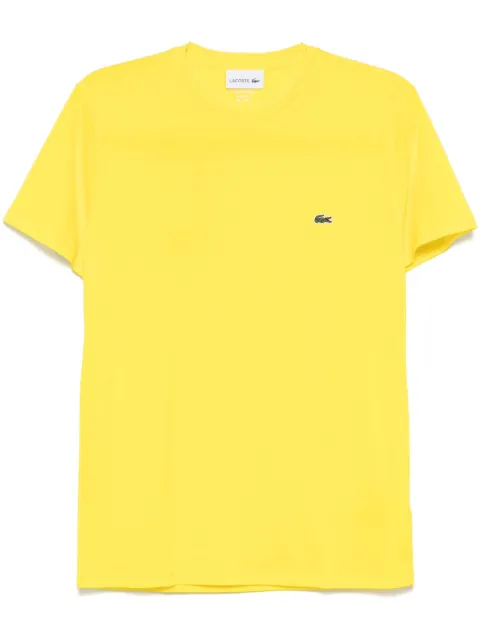 Lacoste cotton T-shirt Yellow TH6709