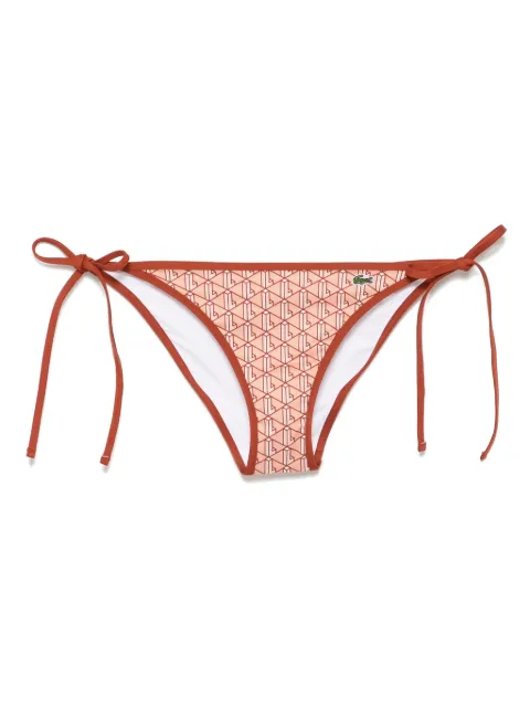 Lacoste printed swim brief Neutrals MF9623
