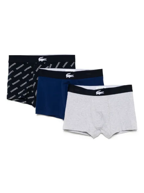 Lacoste logo-waistband boxers (pack of three) Blue 5H1288