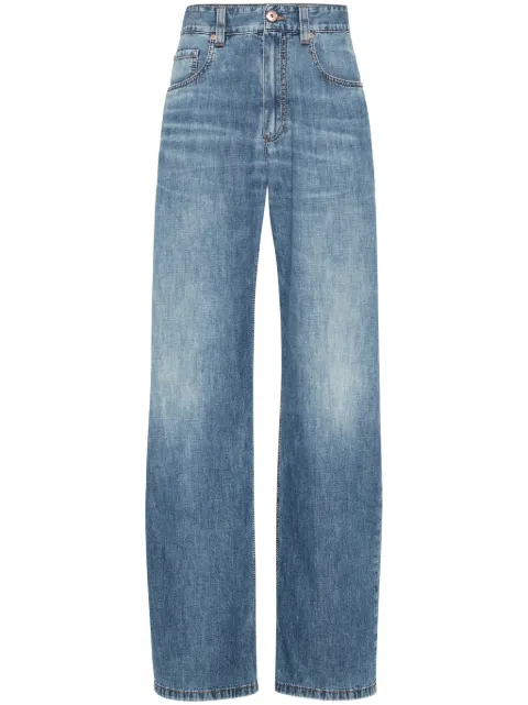 Brunello Cucinelli monile loose-fit jeans Blue MH192P5565C8982