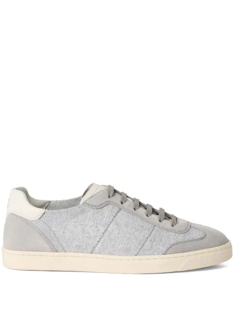 Brunello Cucinelli knitted sneakers Grey MZUKVTN286CFK54