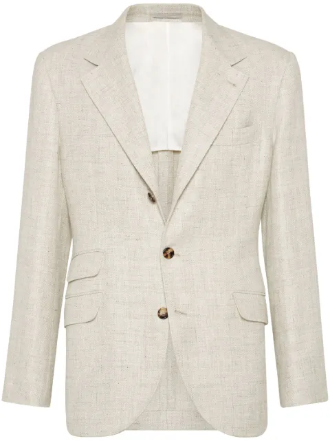 Brunello Cucinelli Cavallo blazer Neutrals MW4827BWDC2165