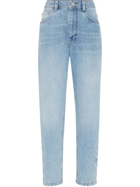 Brunello Cucinelli tapered jeans Blue MA095P5319C9009