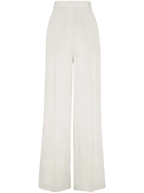 Brunello Cucinelli wide trousers Neutrals MH547P8669C169