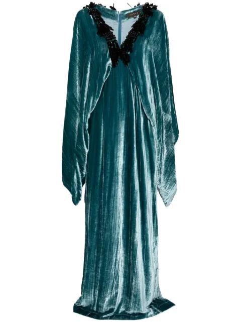 Biyan kimono long dress Blue DBFW24017