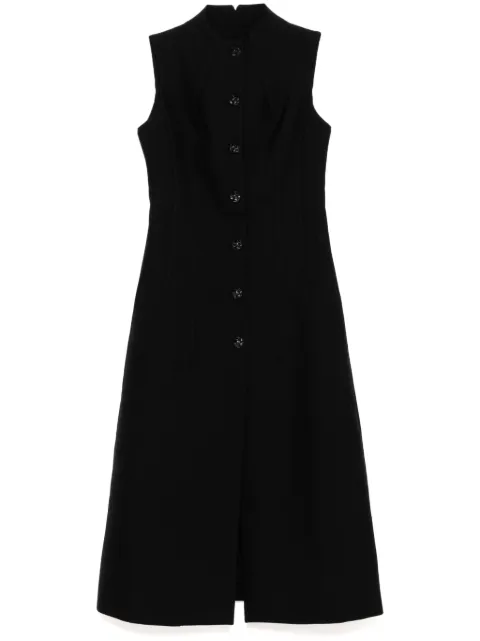 SHIATZY CHEN wool vest dress Black 641604