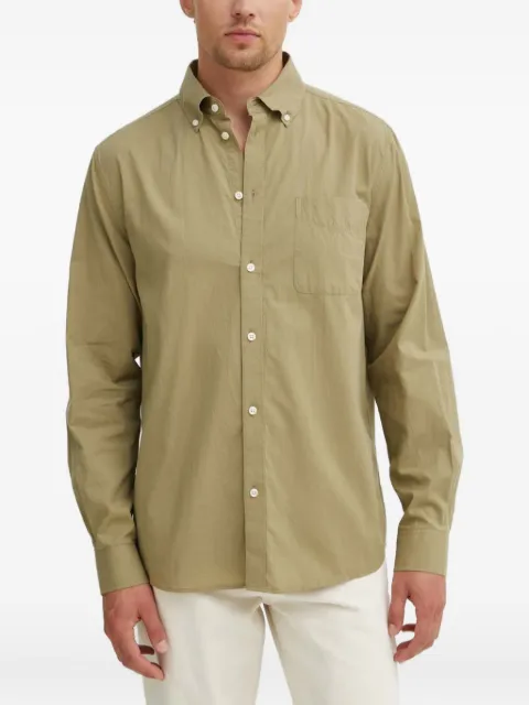 Les Deux pocket button-down shirt Neutrals LDM410183