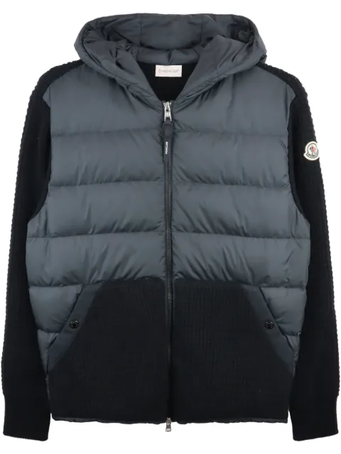 Moncler padded cardigan Black J20919B00031M4281