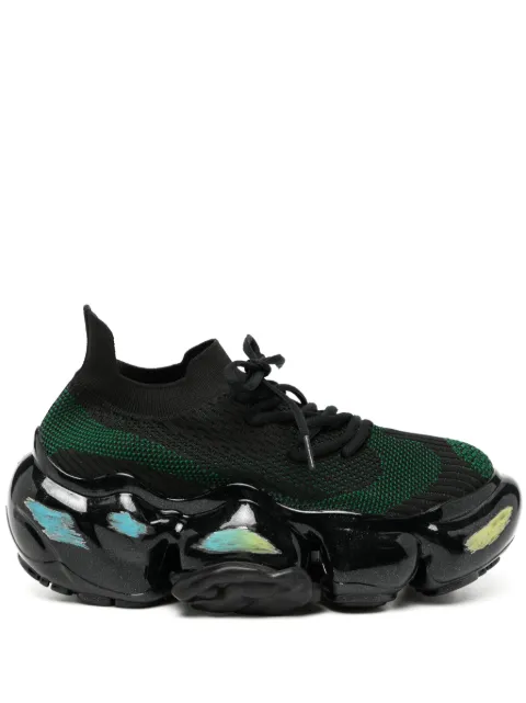 GROUNDS Moopie Chrome Scratch sneakers Black MOOPIECHROMESCRATCH589