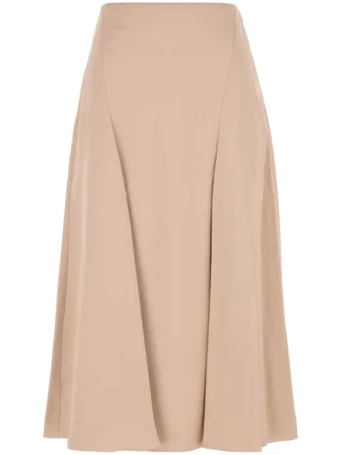 FENDI silk skirt Neutrals FQ7601ATR0