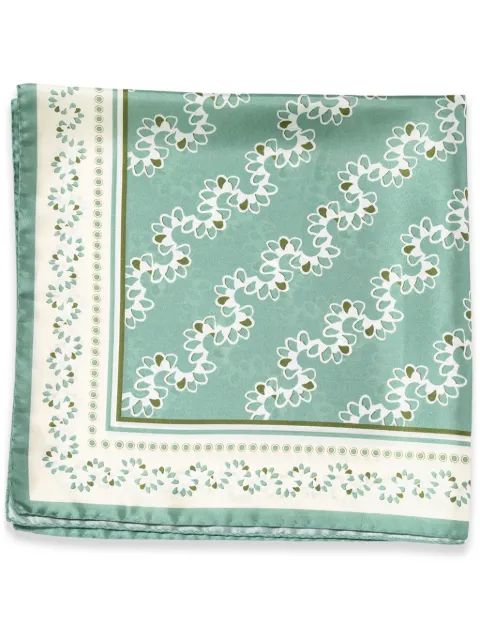 Jennifer Behr x Julia Berolzheimer Neptune scarf Green 15AC7TURQUOISE