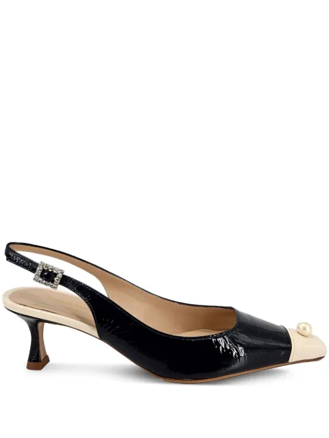 Madison Maison pearl slingback pumps Blue MAYFAIR