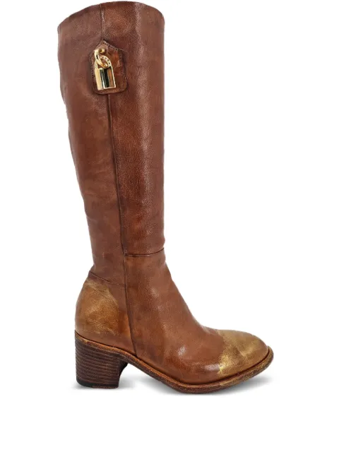 Madison Maison 50mm knee-high boots Brown KFED5218