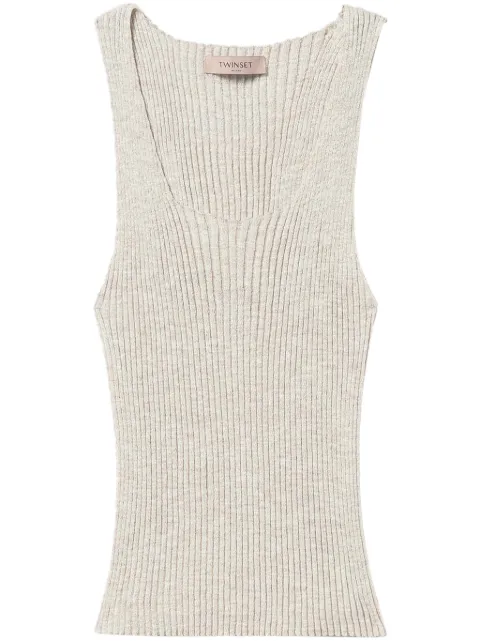 TWINSET knitted top Neutrals 251TP3370