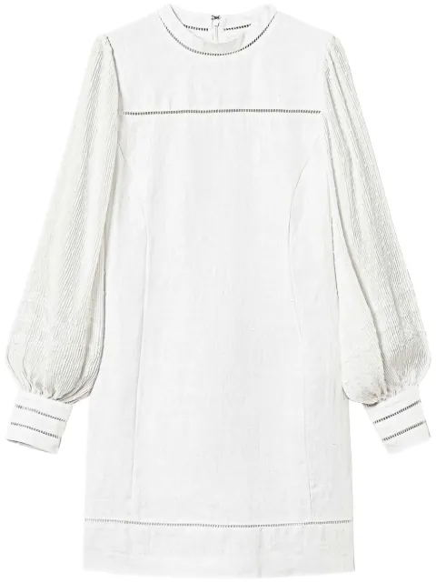 TWINSET perforated-detail mini dress White 251TP2061