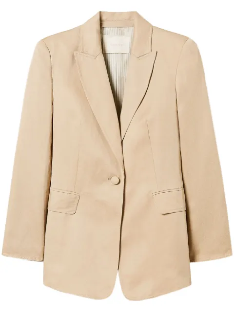 TWINSET single-breasted blazer Neutrals 251TE2140