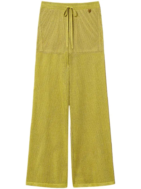 TWINSET knitted trousers Yellow 251LB3QCC