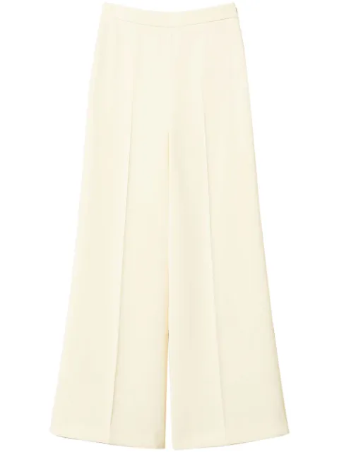 TWINSET crepe palazzo trousers Yellow 251TP2102