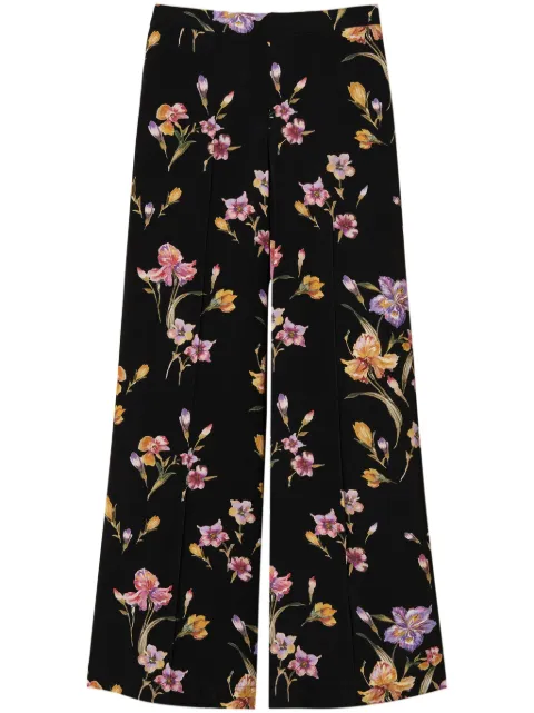 TWINSET floral trousers Black 251TP2775