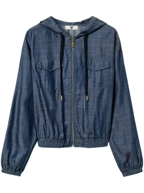 TWINSET hooded denim jacket Blue 251LL2DAA