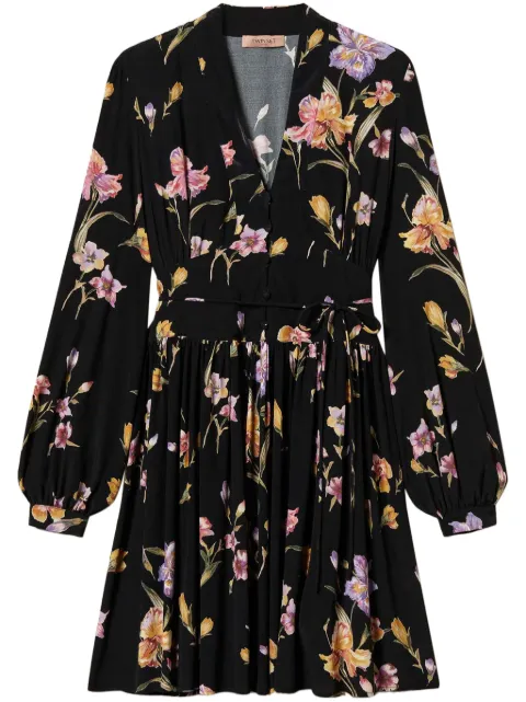 TWINSET floral-print mini dress Black 251TP2773