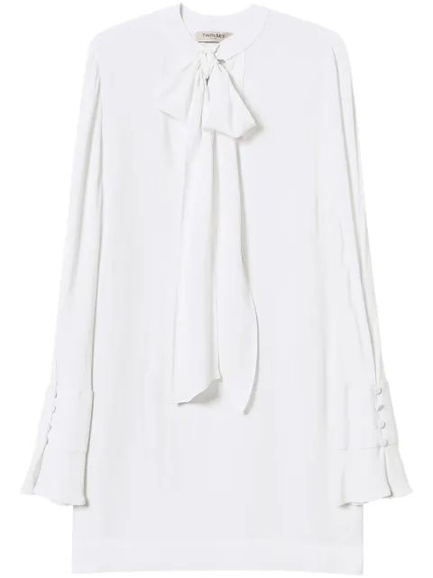 TWINSET crêpe de chine blouse White 251TP2140