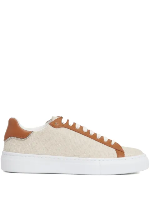 Fabiana Filippi lace-up two-tone sneakers Neutrals ASD265A939L2160000
