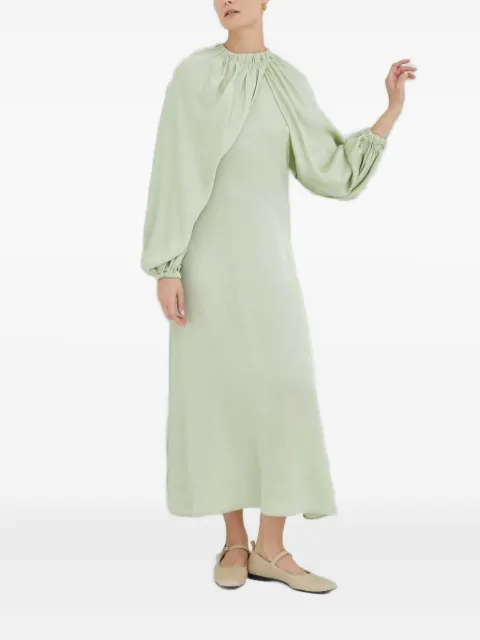 Day Birger Et Mikkelsen balloon-sleeve maxi dress Green DAY65242549