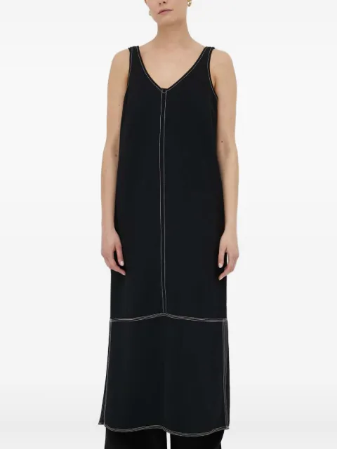 Day Birger Et Mikkelsen V-neck sleeveless midi dress Black DAY65242481