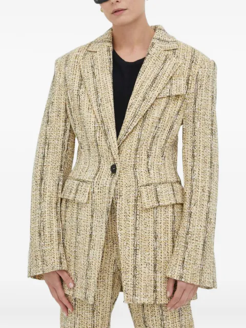 Day Birger Et Mikkelsen single-breasted tweed blazer Neutrals DAY65242453