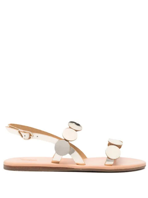 Ancient Greek Sandals Titania sandals Gold TITANIASYNTHETICLEATHER