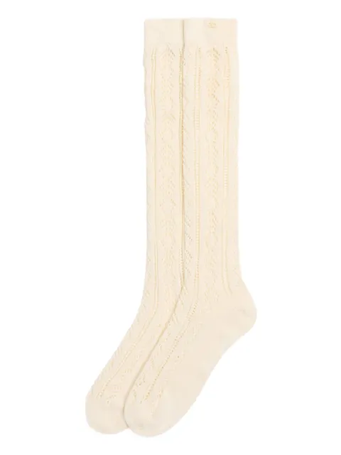 Valentino Garavani cotton socks Neutrals BKI02J959