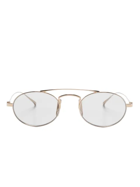 Giorgio Armani round-frame sunglasses Gold AR6161T