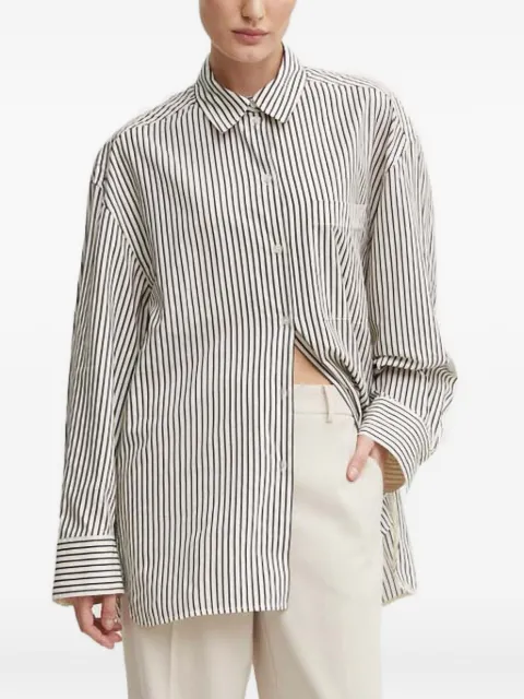 Day Birger Et Mikkelsen striped chest-pocket shirt Black DAY65243312