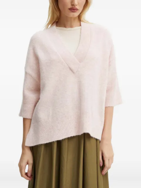 Day Birger Et Mikkelsen Selda V-neck ribbed sweater Pink DAY65243298